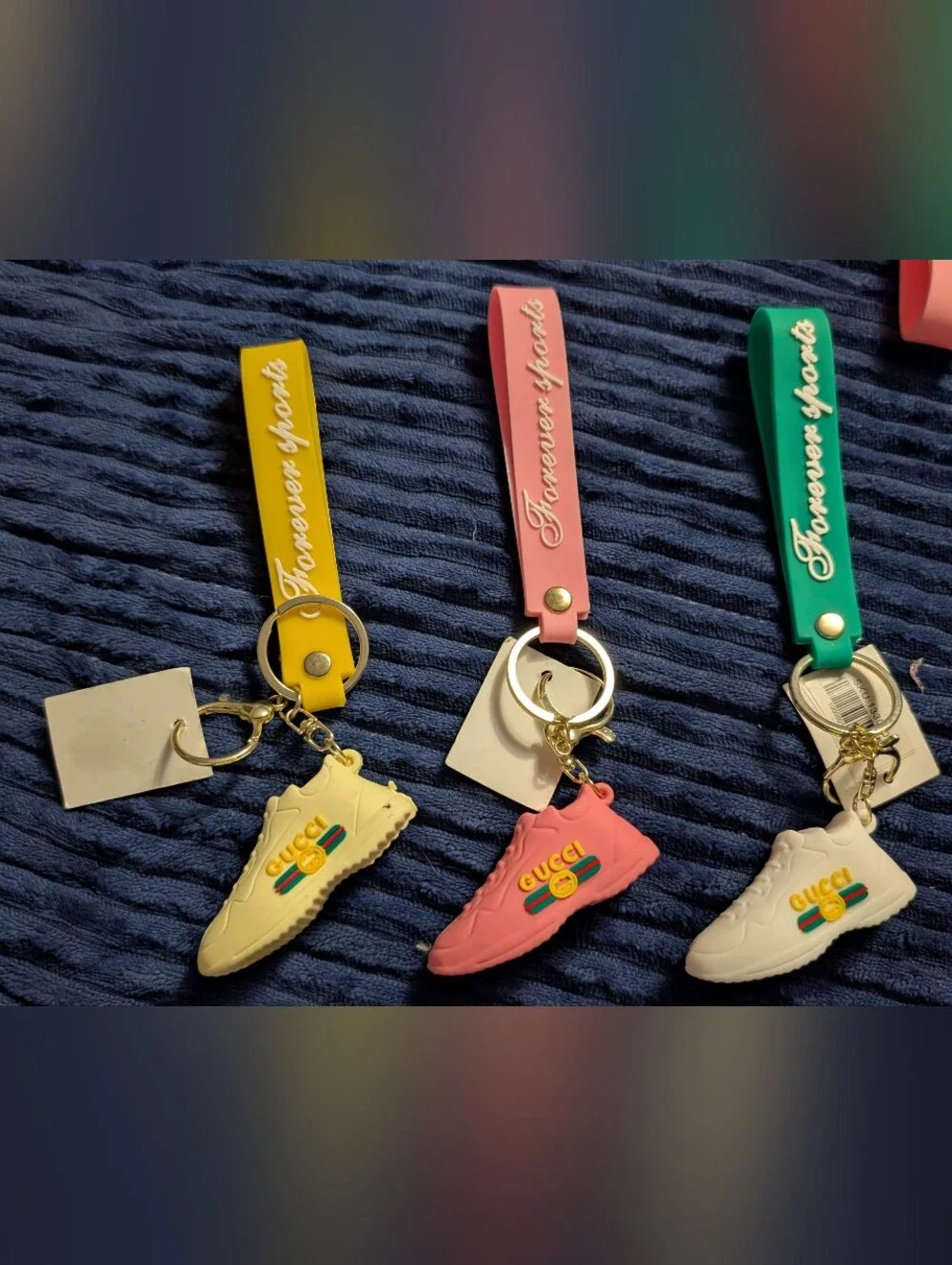 Pick 1 Rubber Sneaker Keychain